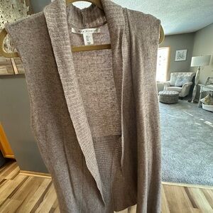 Max Studio Elegant Knit Top in Cream